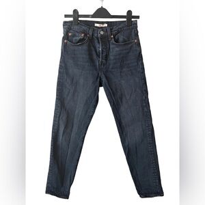 Levi's Dark Blue Straight Jeans for Men